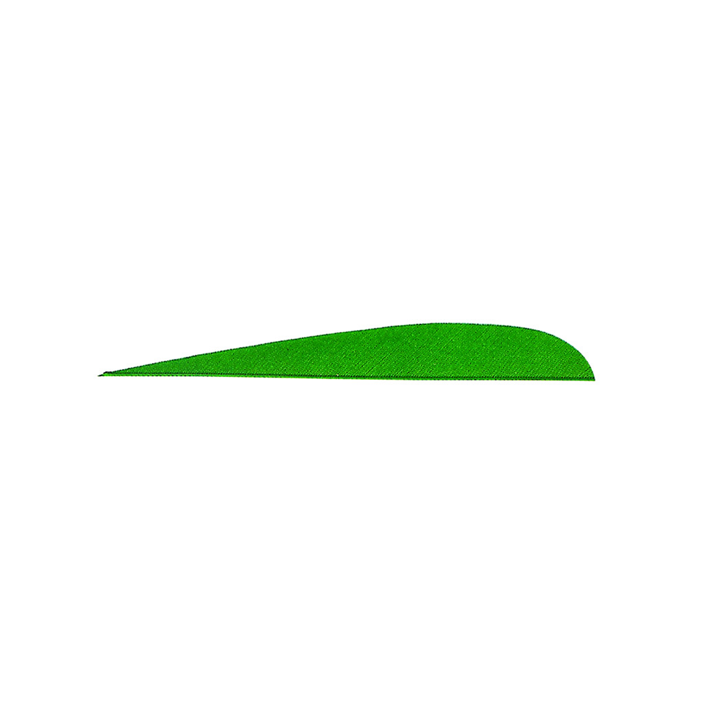 Gateway 400LPSGN-100 Parabolic Feathers Green 4 In LW 100 Pack
