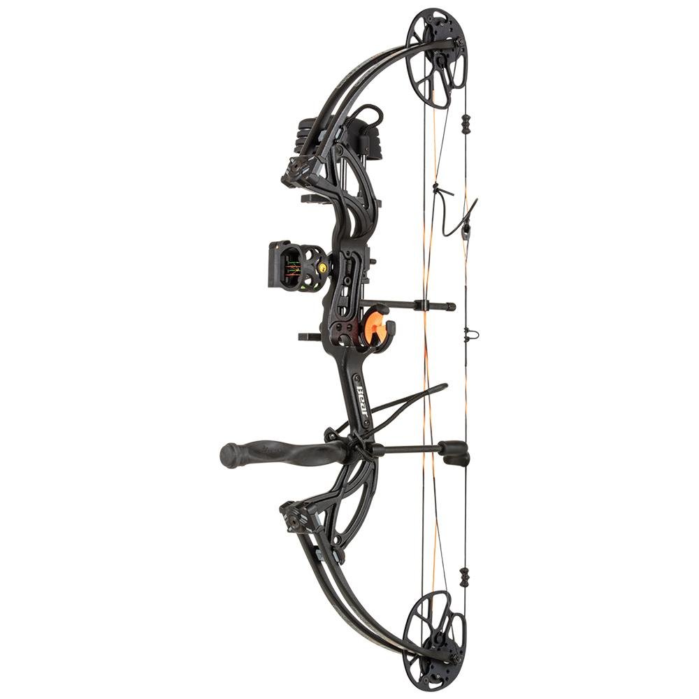 Bear AV02A21115R Royale RTH Bow Package Shadow RH 5-50 lbs 12-27 in. - Escalade Sports DBA Bear Archery