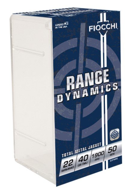 Fiocchi 22FWMC Field Dynamics Performance 22WMR 40gr Total Metal Jacket... - Fiocchi - TOTAL METAL JACKET