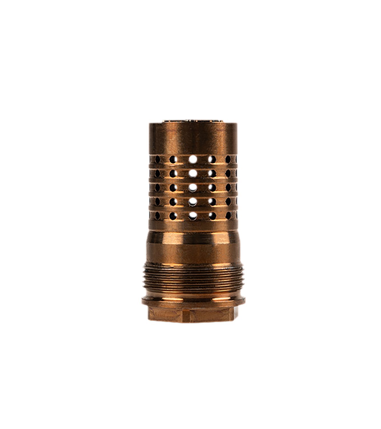Q RECB1/2X28 Cherry Bomb Rear End 7.62 Steel Muzzle Brake 5/8"x24 Threads - Q LLC - CHERRY BOMB