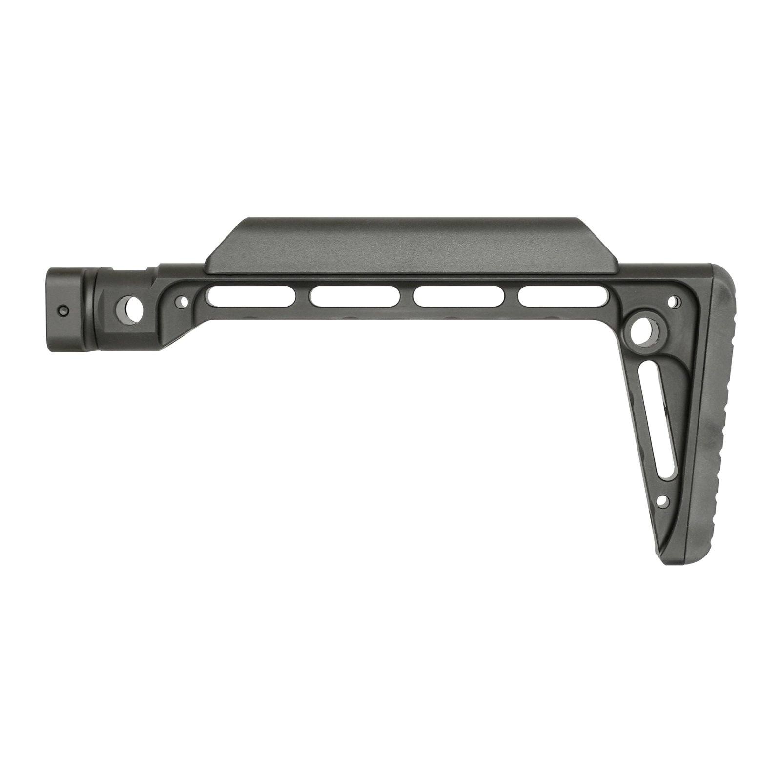 Midwest Industries MIMINF Minimalistic Fixed Stock Black 6061 Aluminum