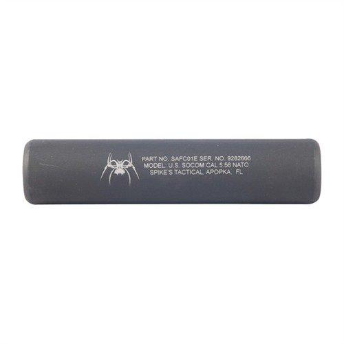 CAR-1 FAKE SUPPRESSOR 1-2-28 BLACK - Spike's Tactical - 22 Caliber