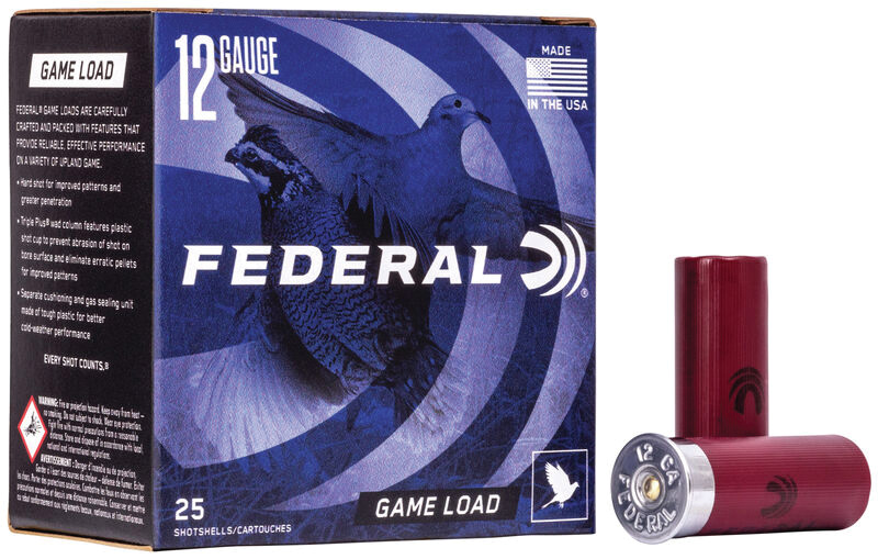 Federal H121 7.5 Game Load 12ga 2.75" 3.25dr 1oz 7.5