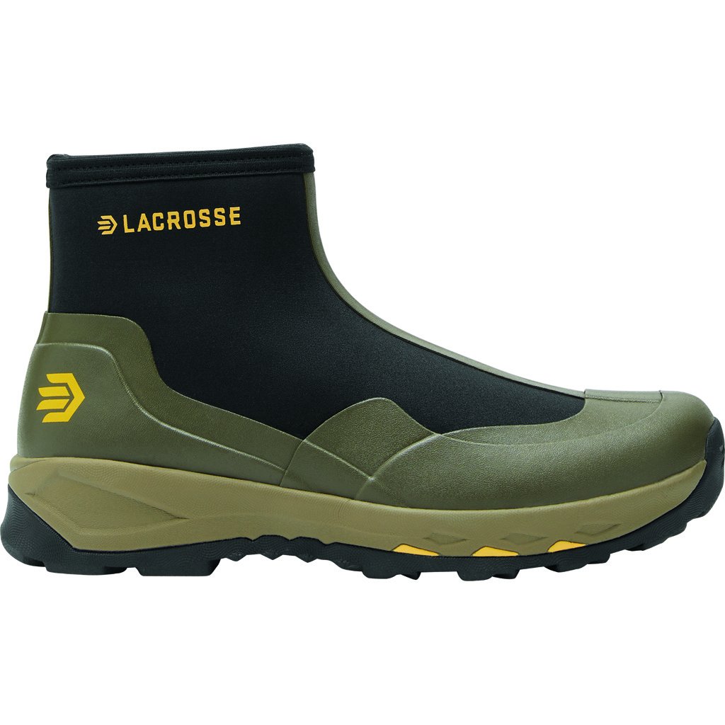 LaCrosse 351300-10 AlphaTerra Boots Stone 10 Mid Waterproof Side-Zip EVA