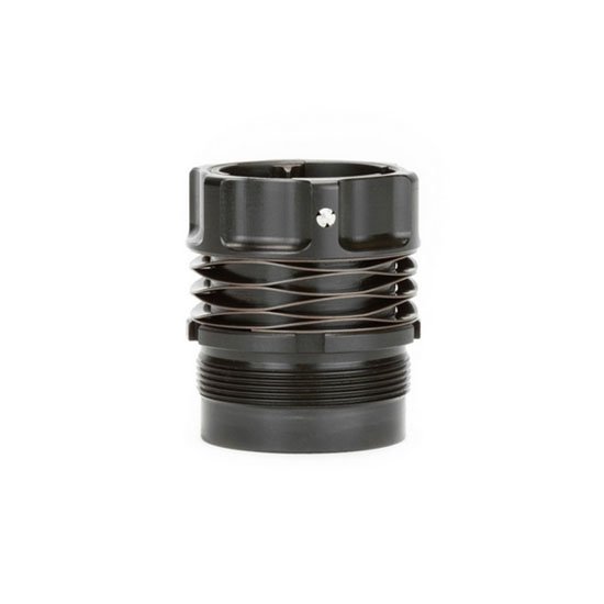 Griffin Armament DUAL-LOK HUB Mount: 1.375x24 Threaded, 1.5 Diameter, 1.7 OAL, 3.0oz, 17-4PH Stainless Steel, Black Nitride Finish