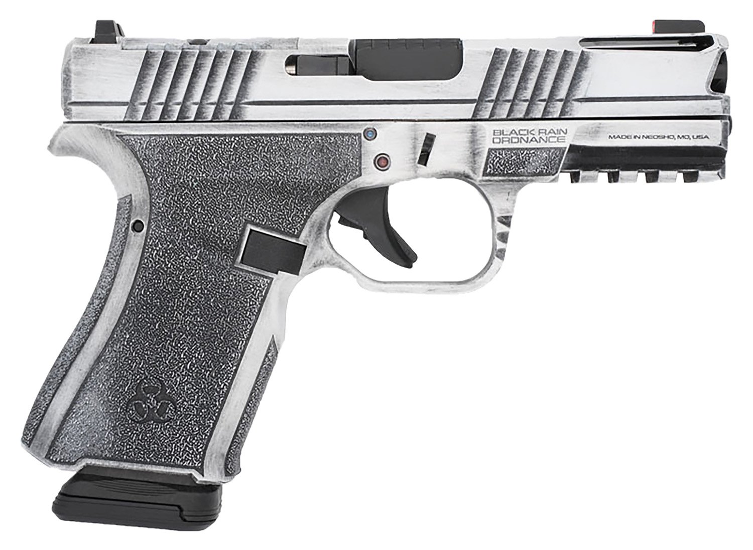 Black Rain Ordnance FLP9MMWB Compact Frame 9mm 15+1 4" Stainless Steel - Black Rain Ordnance - 9mm