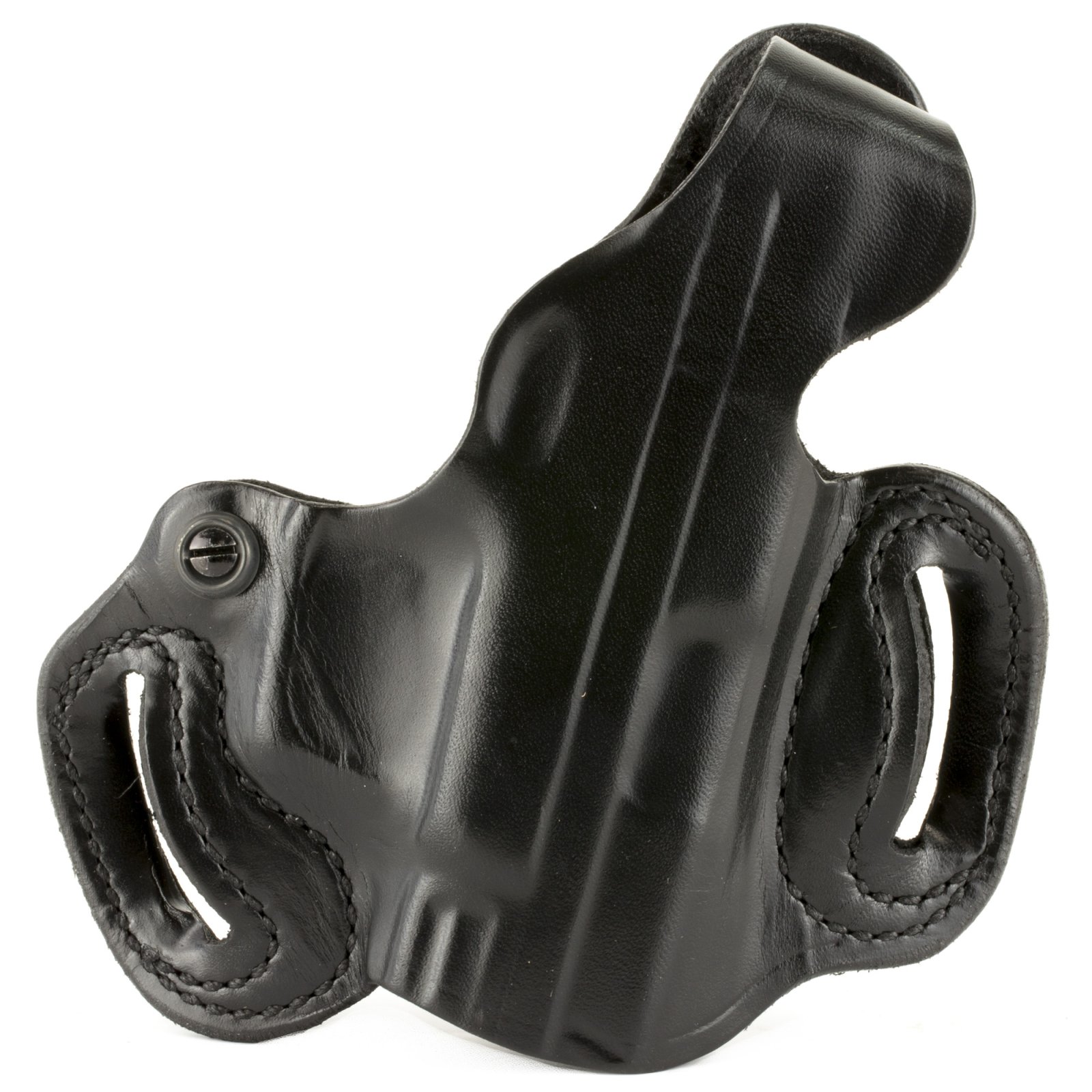 DeSantis 085BA8JZ0 Thumb Break Mini Slide OWB Black Leather Holster Sig P365 - DeSantis