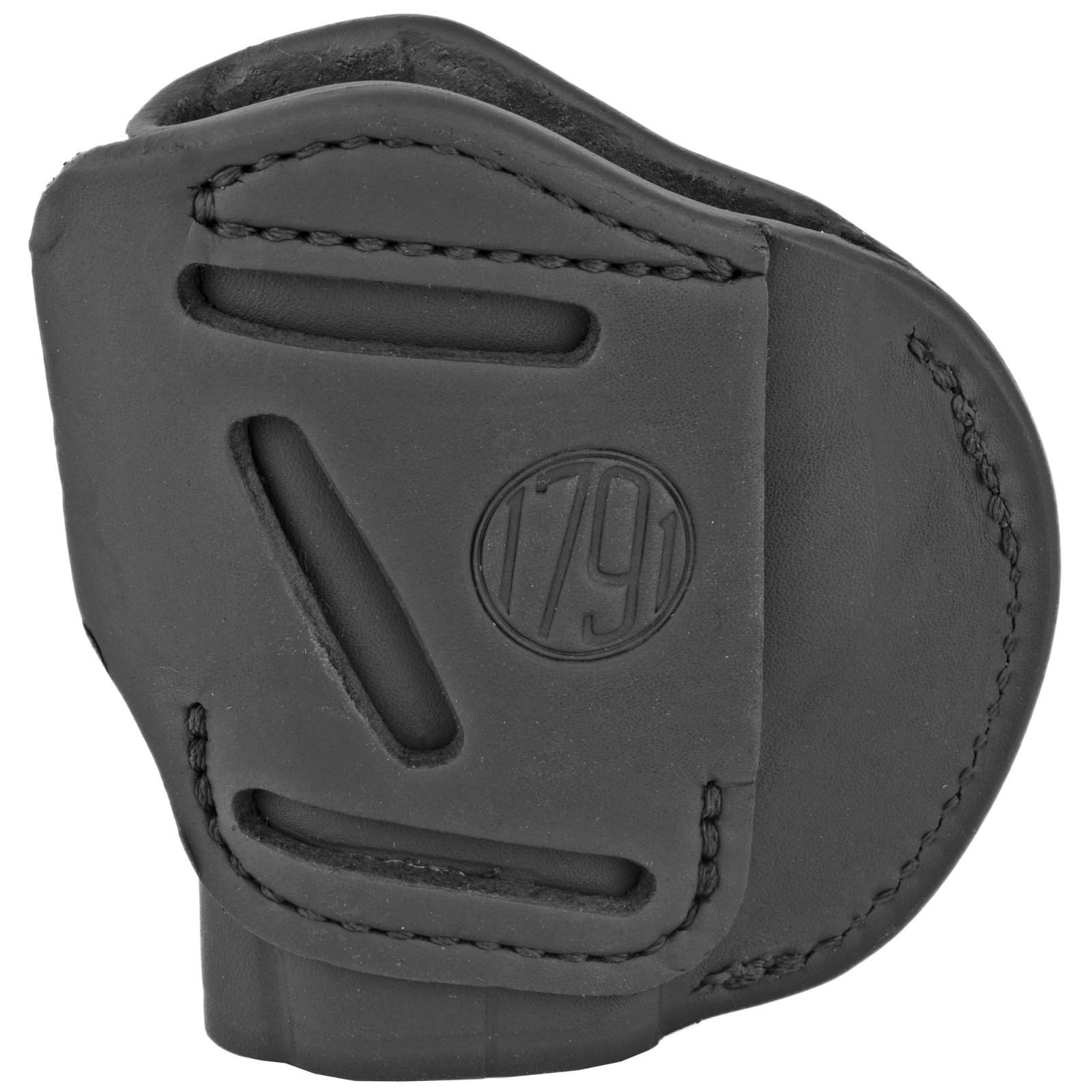 Buy 1791 Gunleather 4WH3SBLR 4-Way IWB/OWB Size 03 Stealth Black Leather... online