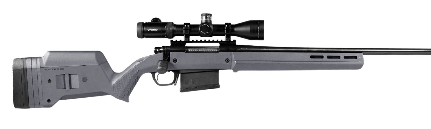Buy Magpul MAG483-GRY Hunter 700 Stock, Adjustable, Stealth Gray, M-LOK online