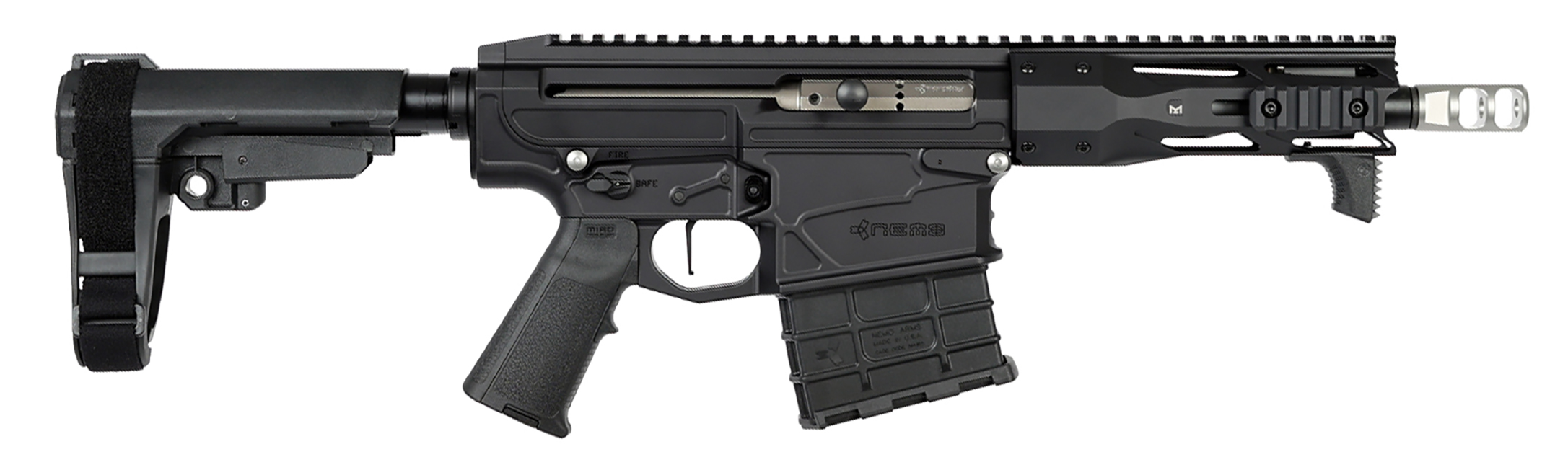 Nemo Arms OMENNMS8 300 Win Mag Rifle, 22" Barrel, 11.2 lb, Magpul Stock