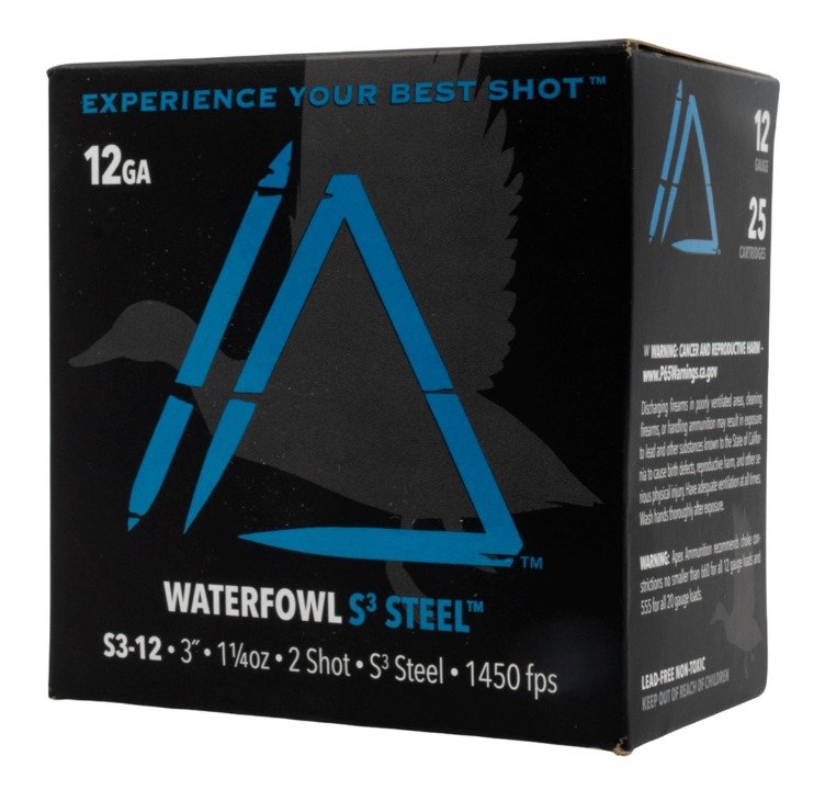 Apex S312-2 Waterfowl S3 Steel Shotgun Ammo 12ga 3in 1-1/4oz #2 25rd - Apex Tactical Specialties