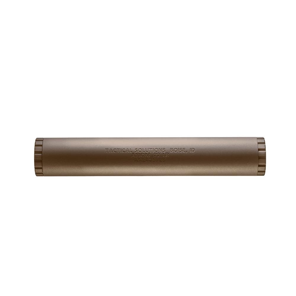 TacSol AXIOM Rimfire Suppressor 6 1/2x28 Quicksand - Tactical Solutions