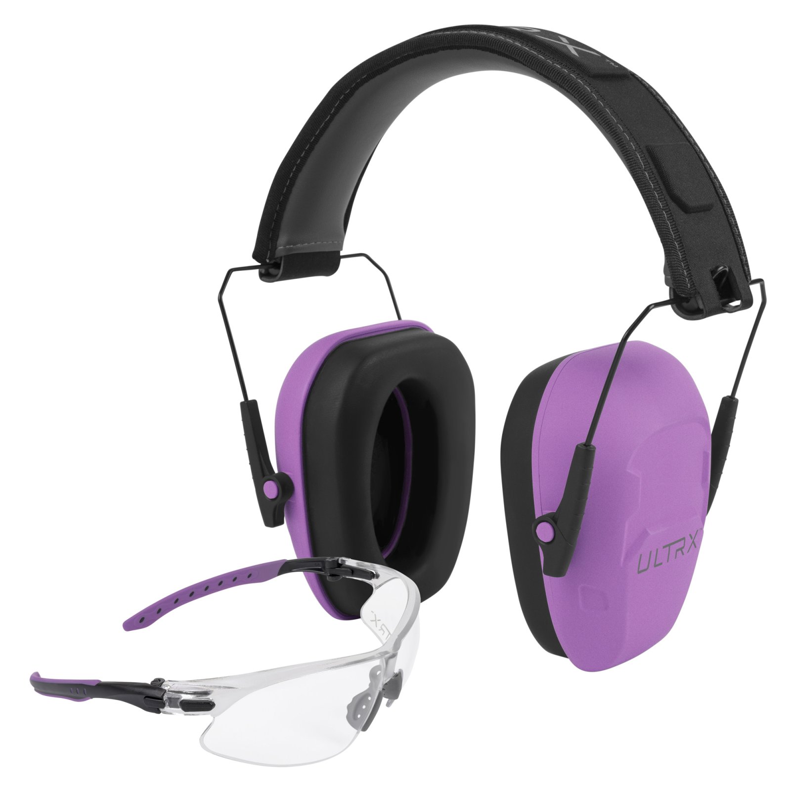 Allen 4155 ULTRX Shield Ear/Eye Combo, NRR 23dB, MetPlum - Allen Company