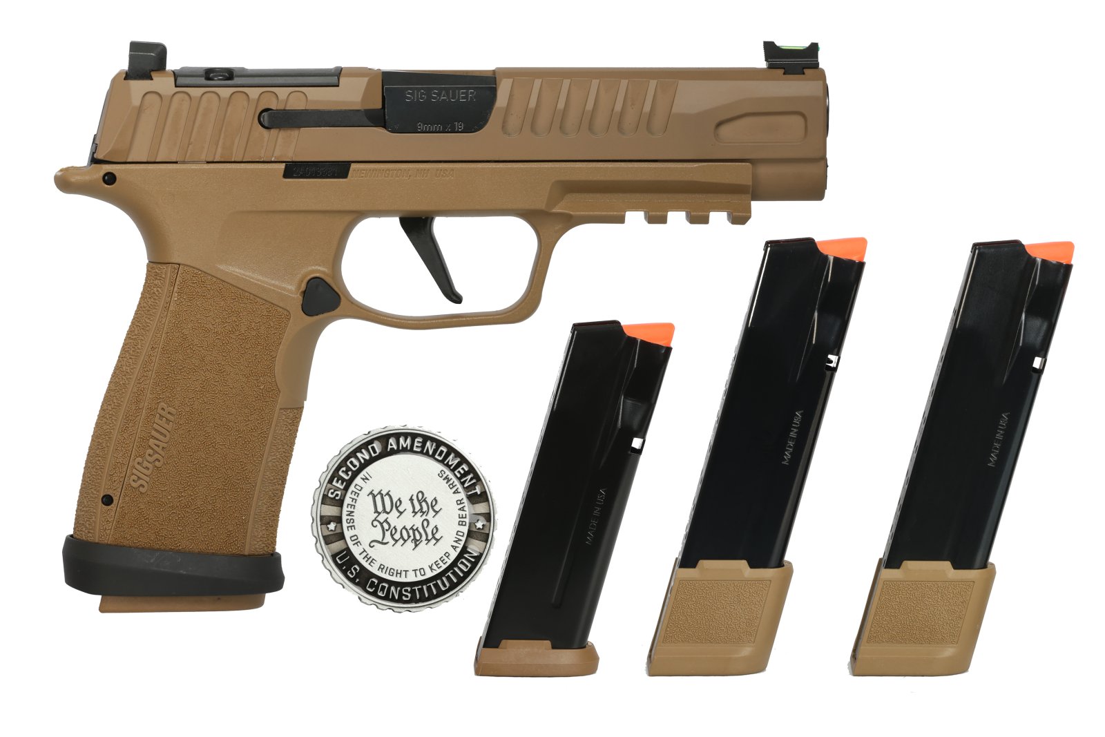 Sig SAUER 365XF-9-CFO-2A P365 Fuse 9mm 4.3" Nitron Semi-Auto Pistol