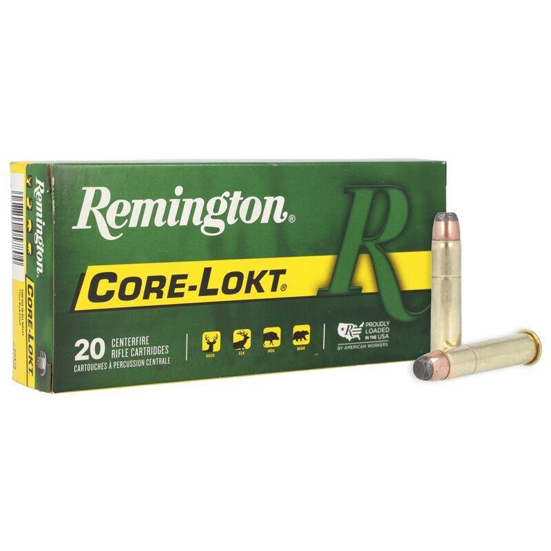 Remington Ammunition 21459 Core-Lokt Hunting 45-70 Gov 405 gr Soft Point (SP) 20 Rounds