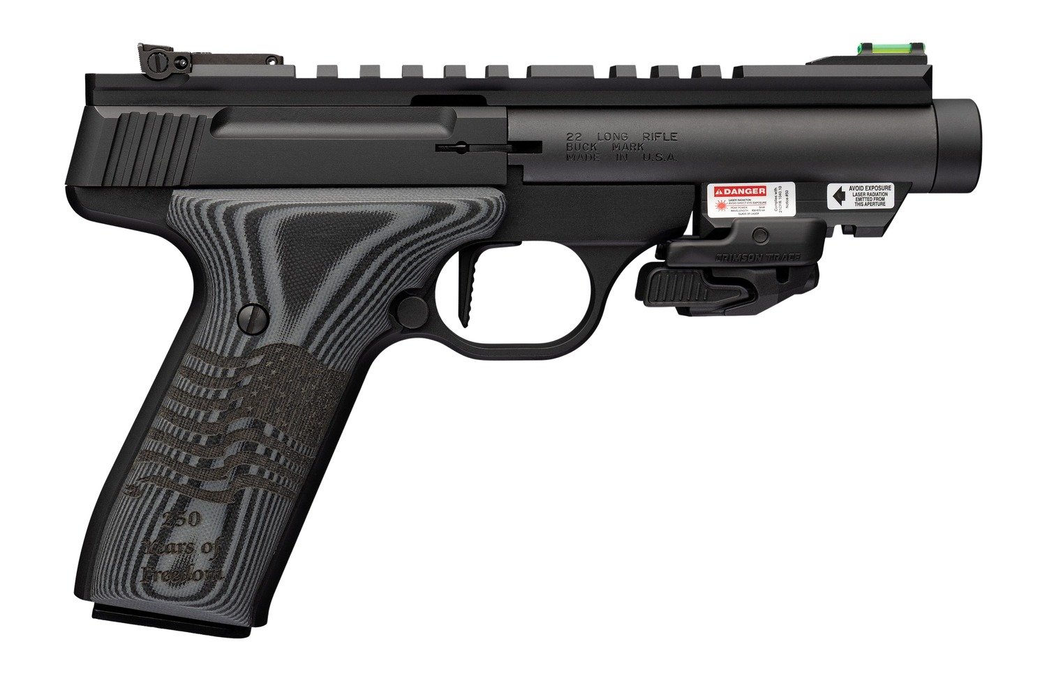 Browning BUCK MARK 22LR 10+1 4.4 Tapered Bull Matte Black  - Browning