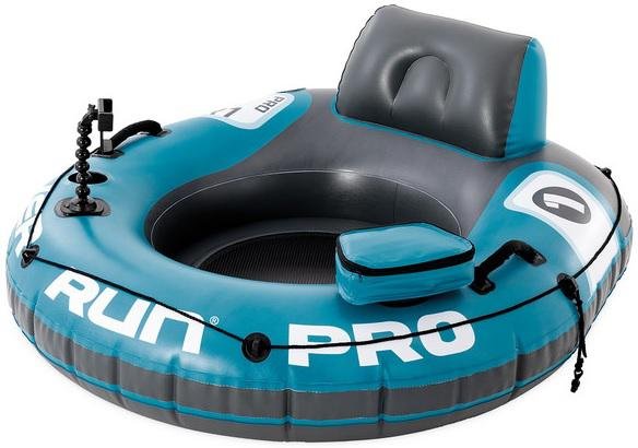 INTEX 56843EP River Run 1 Pro Tube w/ Backrest, 3-Ply Rub-Strake