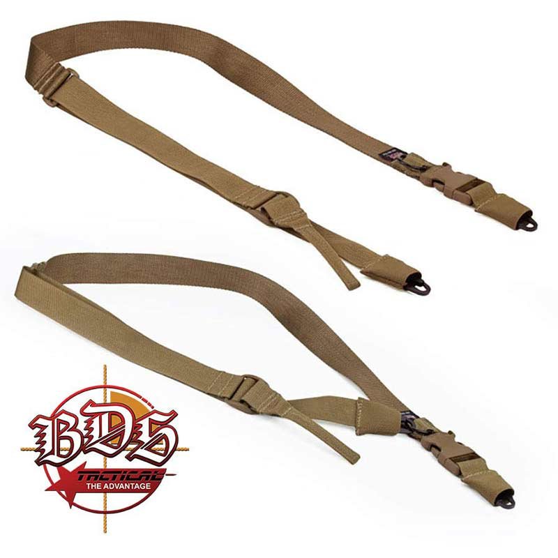 CQB Dual Point Sling CT Adjustable Tactical Sling Black - CQB