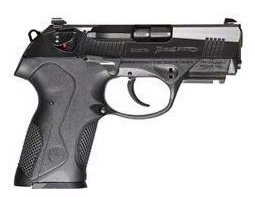 Beretta JXC9F20 PX4 F Compact 9mm Pistol, 10rd, 3.27" Barrel, Black - Beretta - 9mm