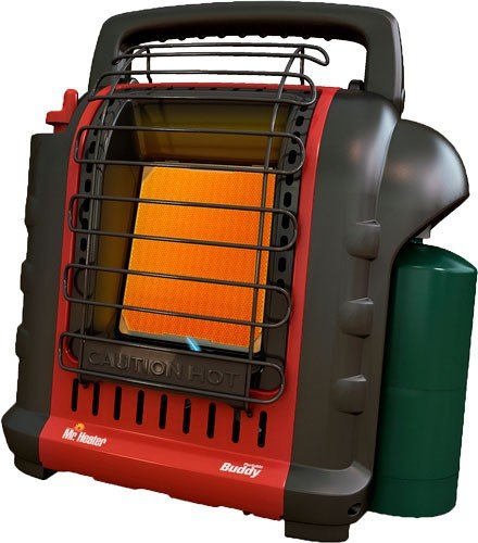 Mr. Heater F232000 Portable Buddy Heater 4,000-9,000 BTU Propane Indoor Use