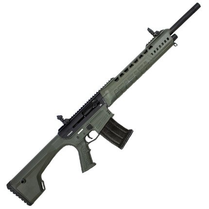 Typhoon GFX120601 12Ga 20" Auto 5+1 OD Green/Black 3 Choke Tubes
