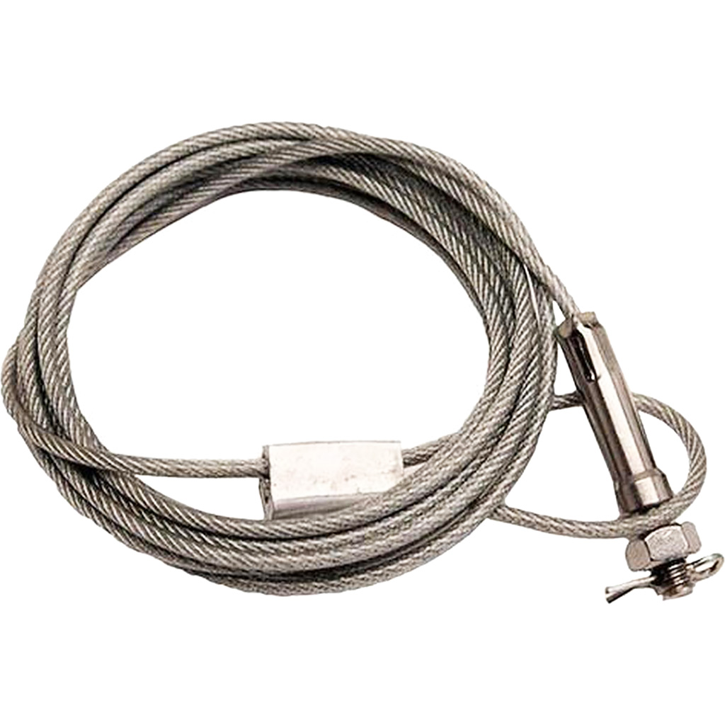 Bulldog BD-CAB Deluxe 6' Security Cable for Small Safes, Silver Finish
