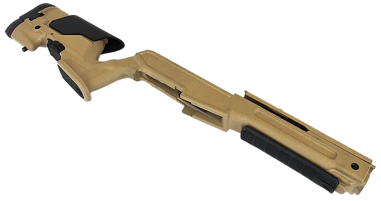 Archangel AAMINIDT Precision Stock Desert Tan Synthetic Fixed with Adju... - Pro-Shot Products - RIFLE