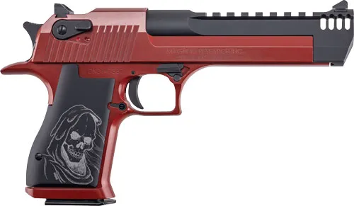 DESERT EAGLE MARK XIX 50AE 6" CRIMSON RED GRIM REAPER - Magnum Research - .50 AE