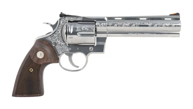 Colt Anaconda 44 Mag 6 In 6-Rounds Stainless Walnut Grip - Colt - 44 Mag for sale at TheGunDock