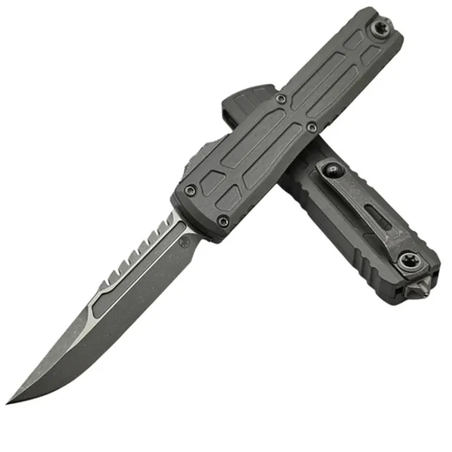 Microtech Ultratech G3 ZBP 3.55 In Natural Clear Apocalyptic