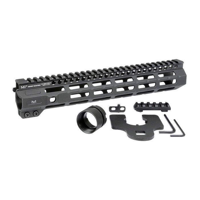 Midwest Industries MI-CRM11.5 AR-15 M-LOK Handguard 11.5" Black Aluminum - Midwest Industries