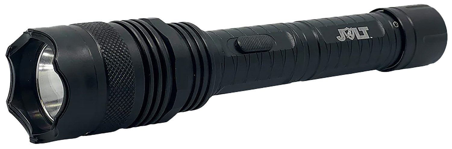 Mace Stun Gun Flashlight 2.4 Million Volt Black - Compact Self-Defense Tool - MSI - 6.75" X 1.41"