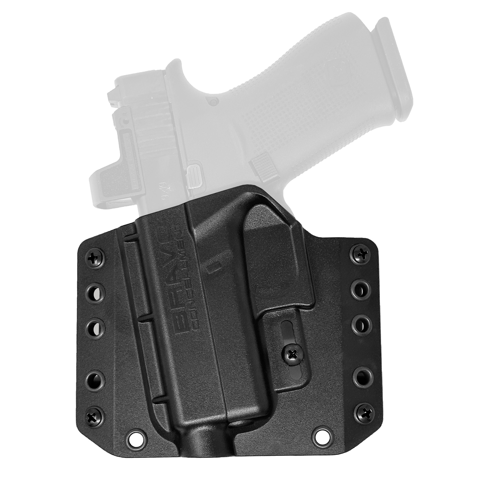 BRAVO CONCEALMENT BCA Left Hand Black OWB Holster For G43x MOS (BC10-1034)