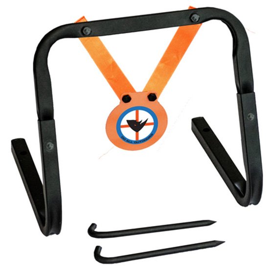 Do-All Outdoors RR177 Pellet Mini Gong, .177 Cal, 3" Steel, Black/Orange