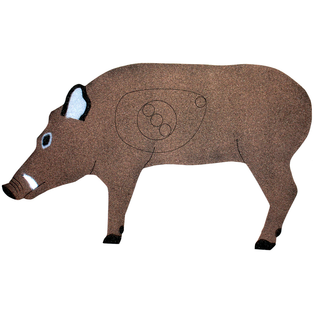 OnCore P-1 Archery Target Boar, 5/8" Self-Healing Foam, Weather Resistant