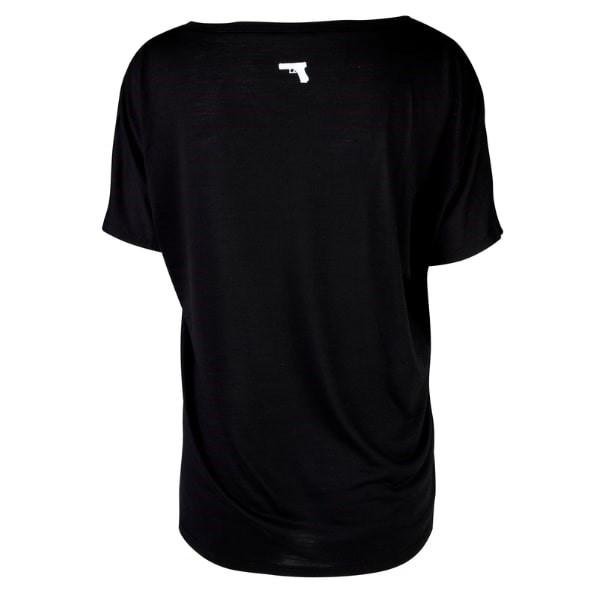 Glock Girl V-Neck Short Sleeve Shirt Black S