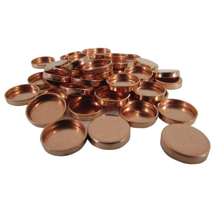 Lyman 2827272 Gas Checks 44 Cal Crimp-On Gilding Metal 1000 Count - Lyman - 44