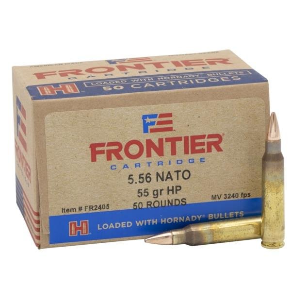 Buy Hornady Frontier Rifle 5.56 NATO 55 gr Hollow Point Match 50 rd online