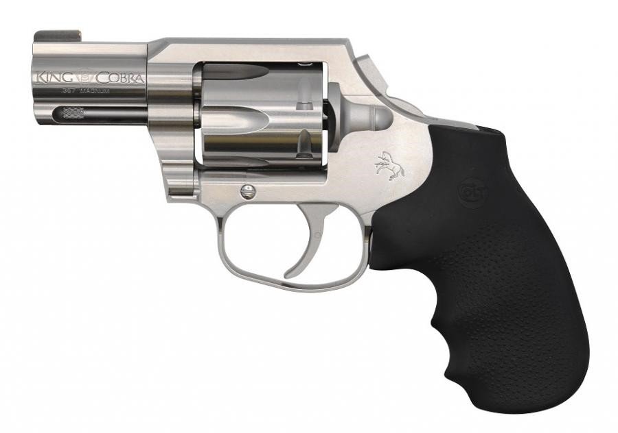 Colt King Cobra Carry DAO 357 MAG 2in 6rd Stainless Revolver (KCOBRA-SB2BB)