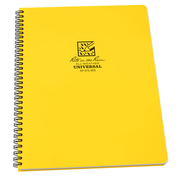 Buy Rite in the Rain Side Spiral Notebook 8.75 x 11 Weatherproof online