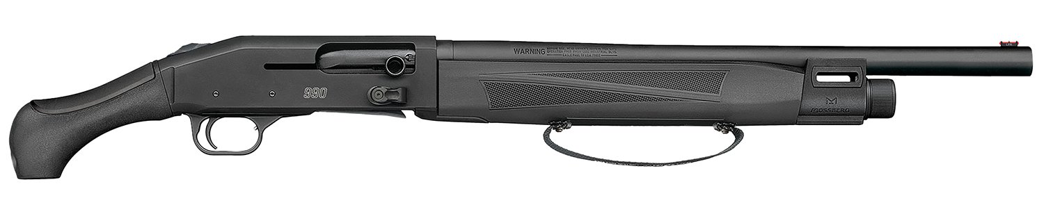 Mossberg 83002 990 AfterShock 12 Ga Semi-Auto 18.5" Matte Blued Barrel