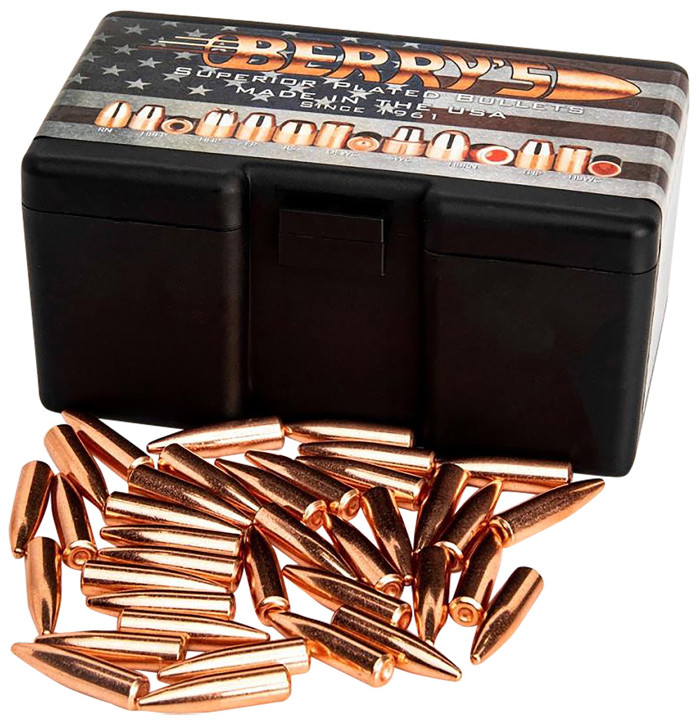 Berrys Superior Plated Rifle Bullets .300 AAC Blac - Berry's Mfg - .300 AAC Blackout