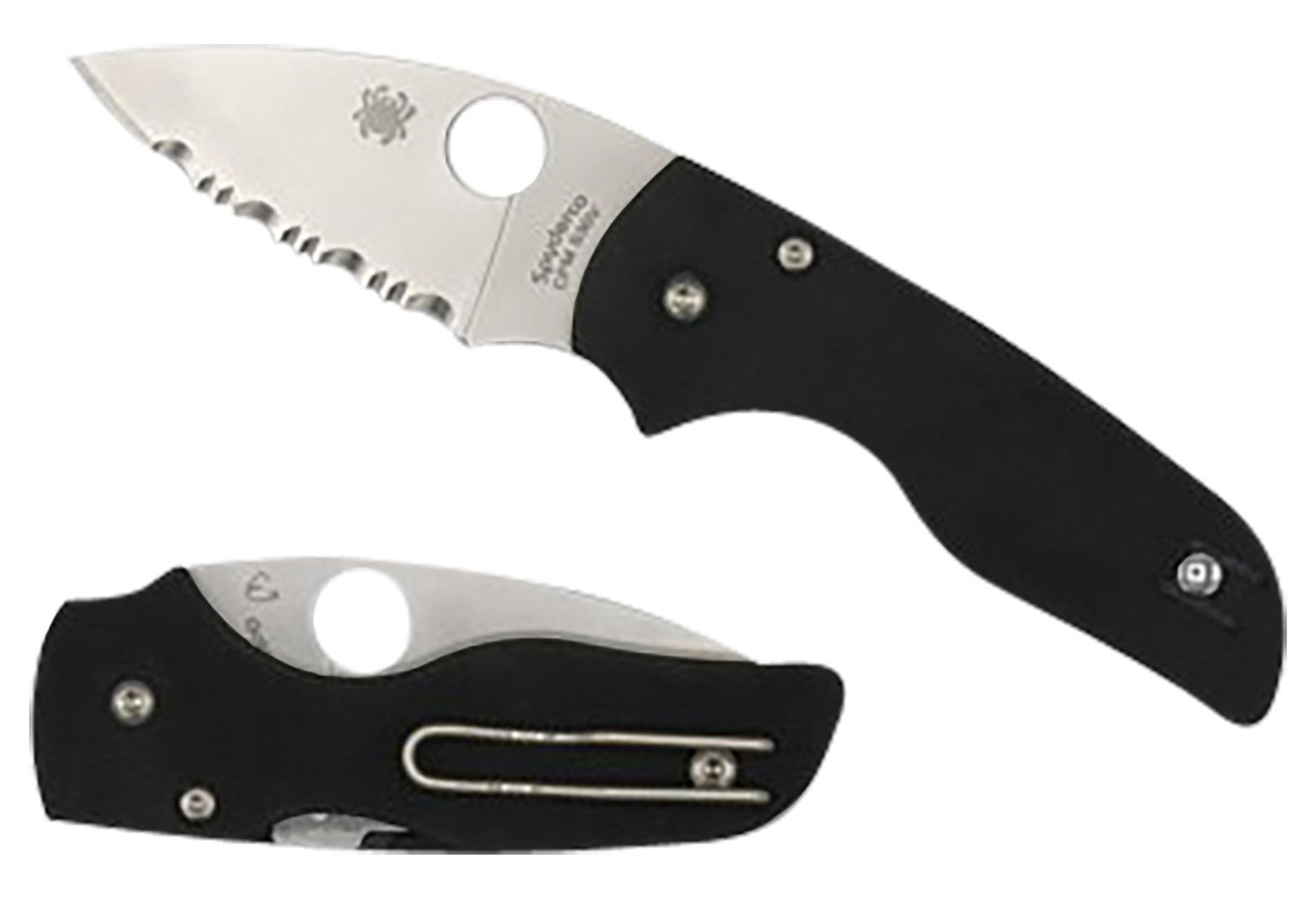 Spyderco C230GP Lil' Native 2.47" S30V Black G10 Knife - Spyderco
