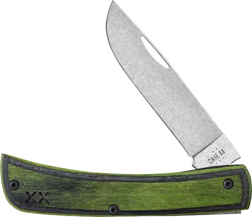 CASE KNIVES CROSSROADS SERIES GREEN/BLACK LAM SOD BUSTER - Case Cutlery