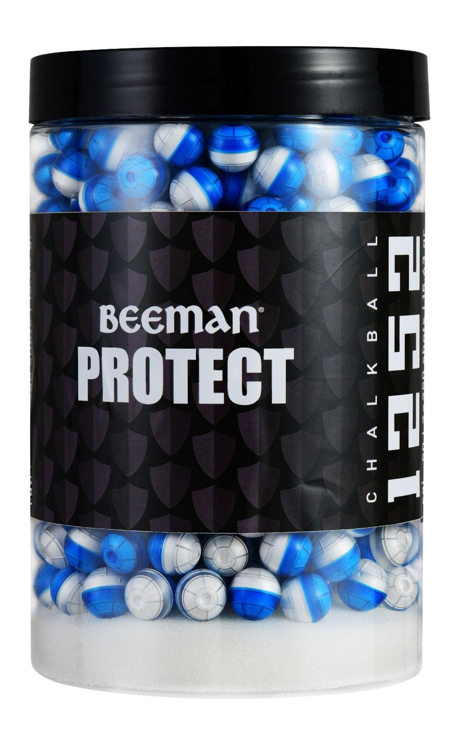BEE 1252 POWDER BALLS .50 500CT BLUE/WHITE - BEE