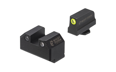 Night Fision Optics Ready Stealth Series Sights Tritium with Yellow