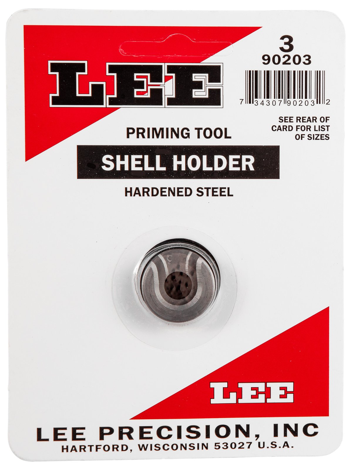 Lee #3 Auto Prime Shell Holder For 7X30 Waters/30- - Lee Precision - 32-40 Winchester