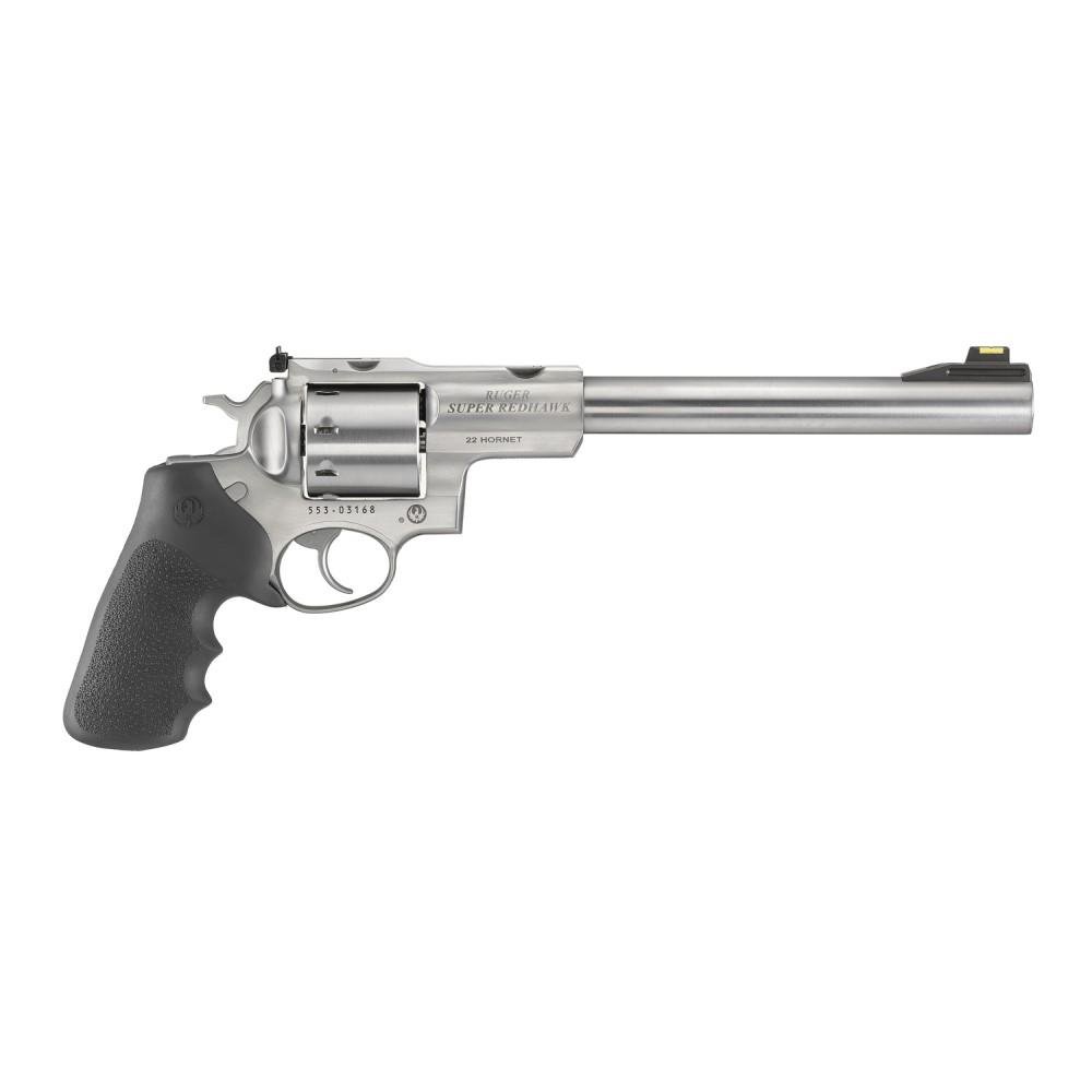 Ruger 5526 Super Redhawk .22Hornet 9.5" Stainless 8rd Hogue Monogrip