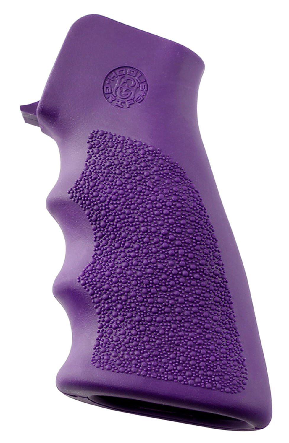 Buy Hogue 15006 OverMolded Grip Purple Rubber with Finger Grooves AR-15 M16 online
