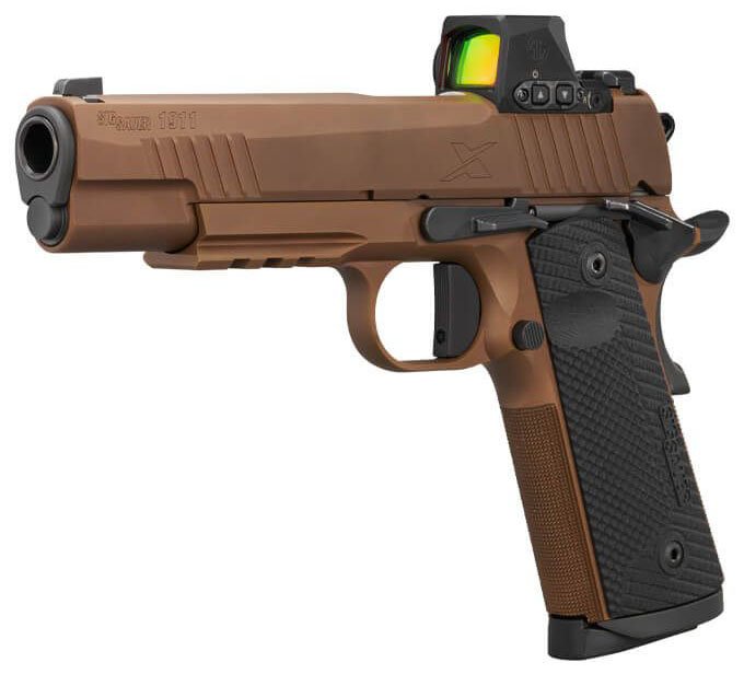 Sig SAUER 1911XR-45-CXR3-RXX 1911 X Series 45 ACP 5" Coyote Semi-Auto Pistol - Sig Sauer - 45 ACP